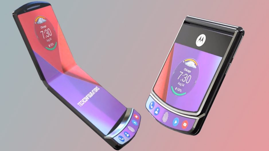 Un smartphone pliable : le Motorola razr bientôt sur le marché
