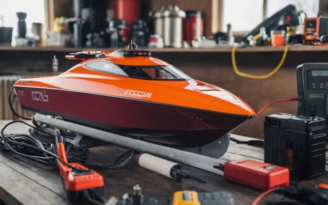 modelisme bateau electrique : batteries et chargeurs compatibles